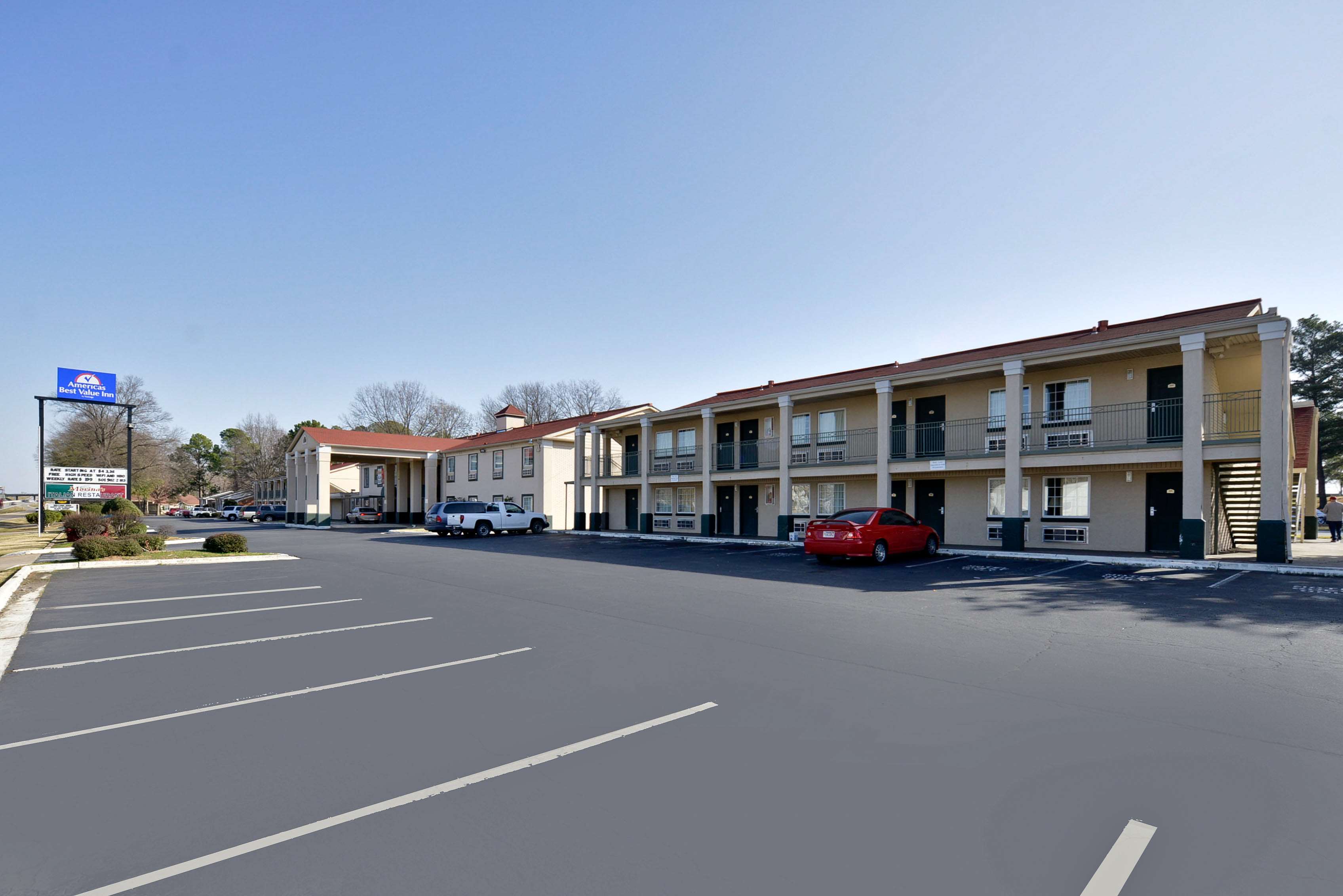 Americas Best Value Inn Jacksonville Little Rock Red Lion Hotels